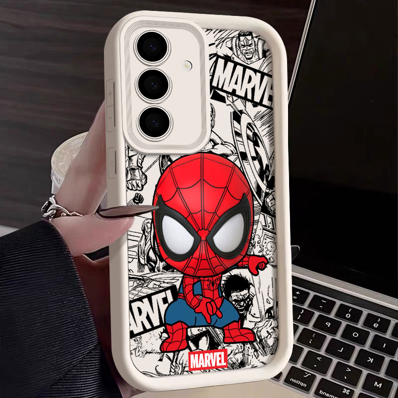 Phone Cases For Samsung S22 - Marvel Spiderman Cute Fundas For Samsung