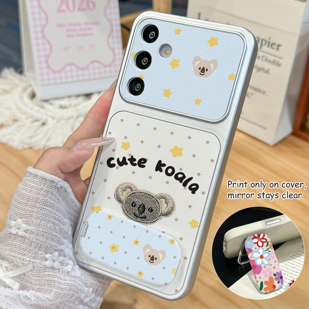 Phone Cases Galaxy A16 5G - Cute Koala Leather Phone Case For