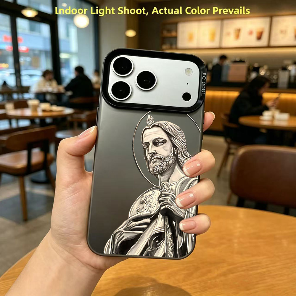 Phone Cases Amazon - San Judas Tadeo Pattern Design Phone