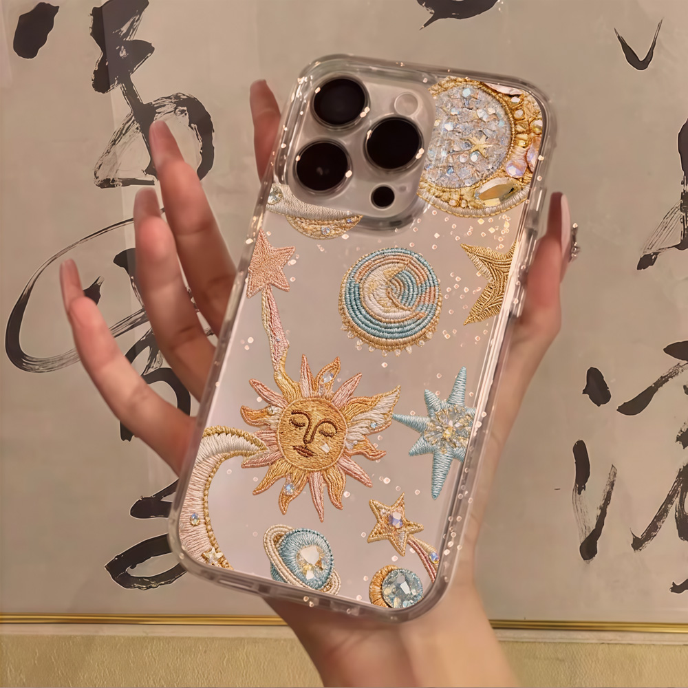 Creativity Stars Moon Clear Gl - Phone Cases Expensive review and price