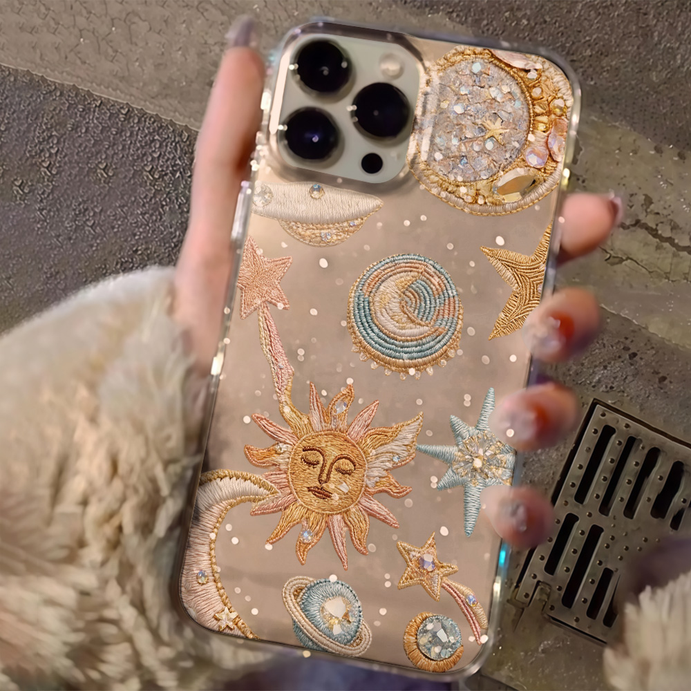 Creativity Stars Moon Clear Gl - Phone Cases Expensive review and price