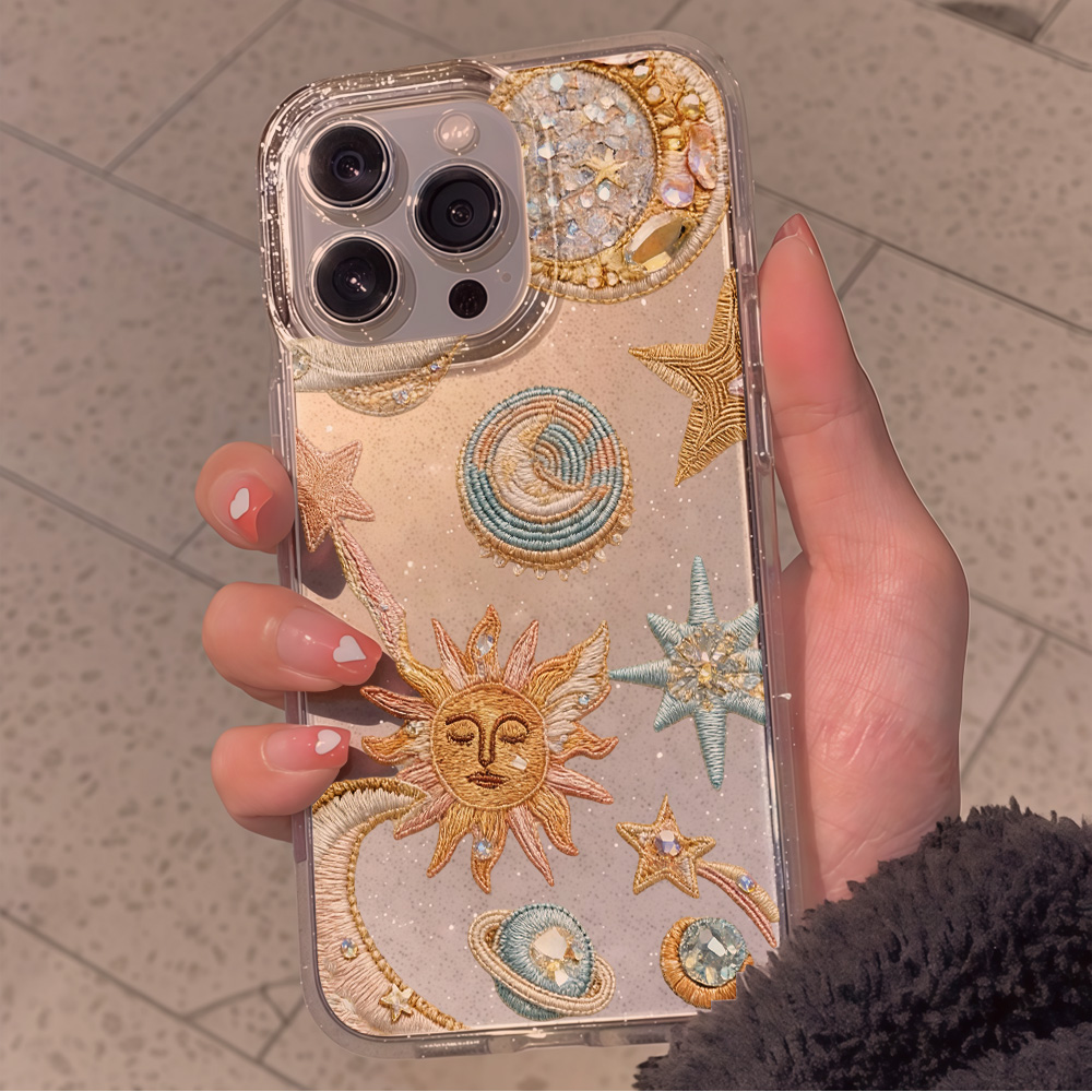 Creativity Stars Moon Clear Gl - Phone Cases Expensive review and price