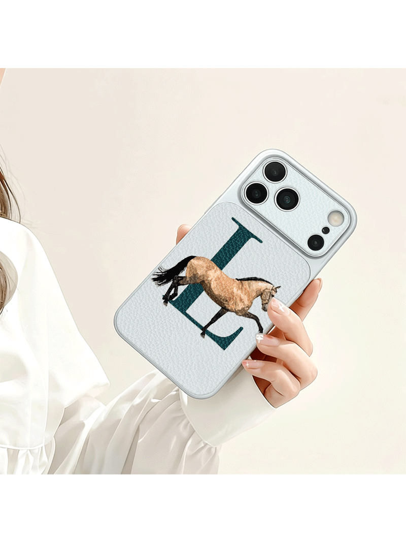 Tan Horse Near Letter L Leathe - Phone Cases Near review and price