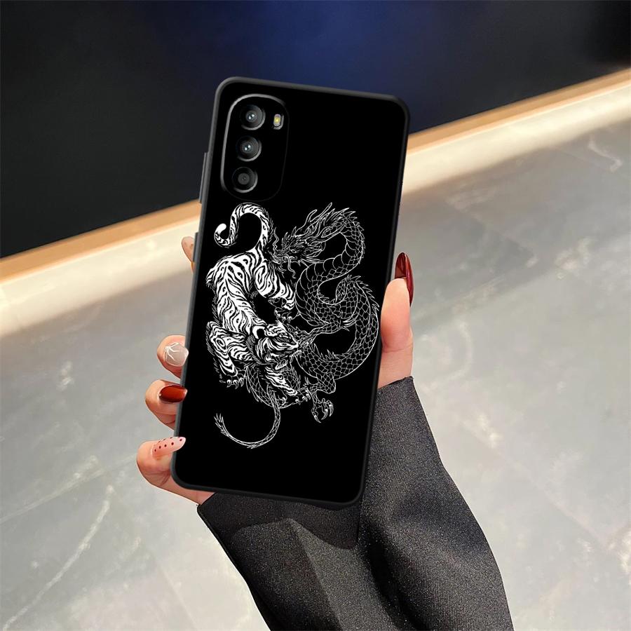 Dragon Tiger Sketch Case for M - Phone Cases For Motorola review and price