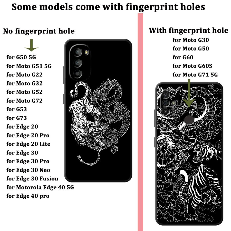Dragon Tiger Sketch Case for M - Phone Cases For Motorola review and price