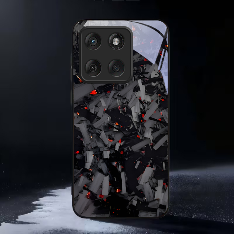 Dark Fragmented Embers Black G - Phone Cases For Motorola review and price