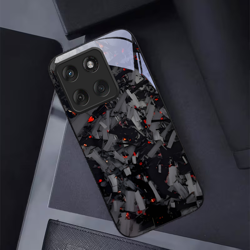 Dark Fragmented Embers Black G - Phone Cases For Motorola review and price