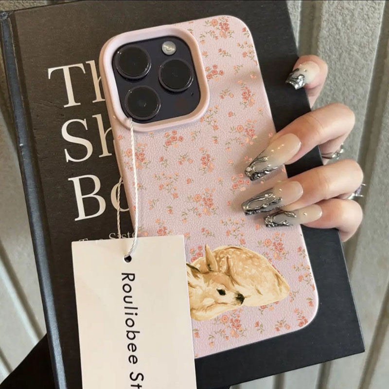 Cute Deer Full Floral Pattern  - Phone Cases Otterbox review and price