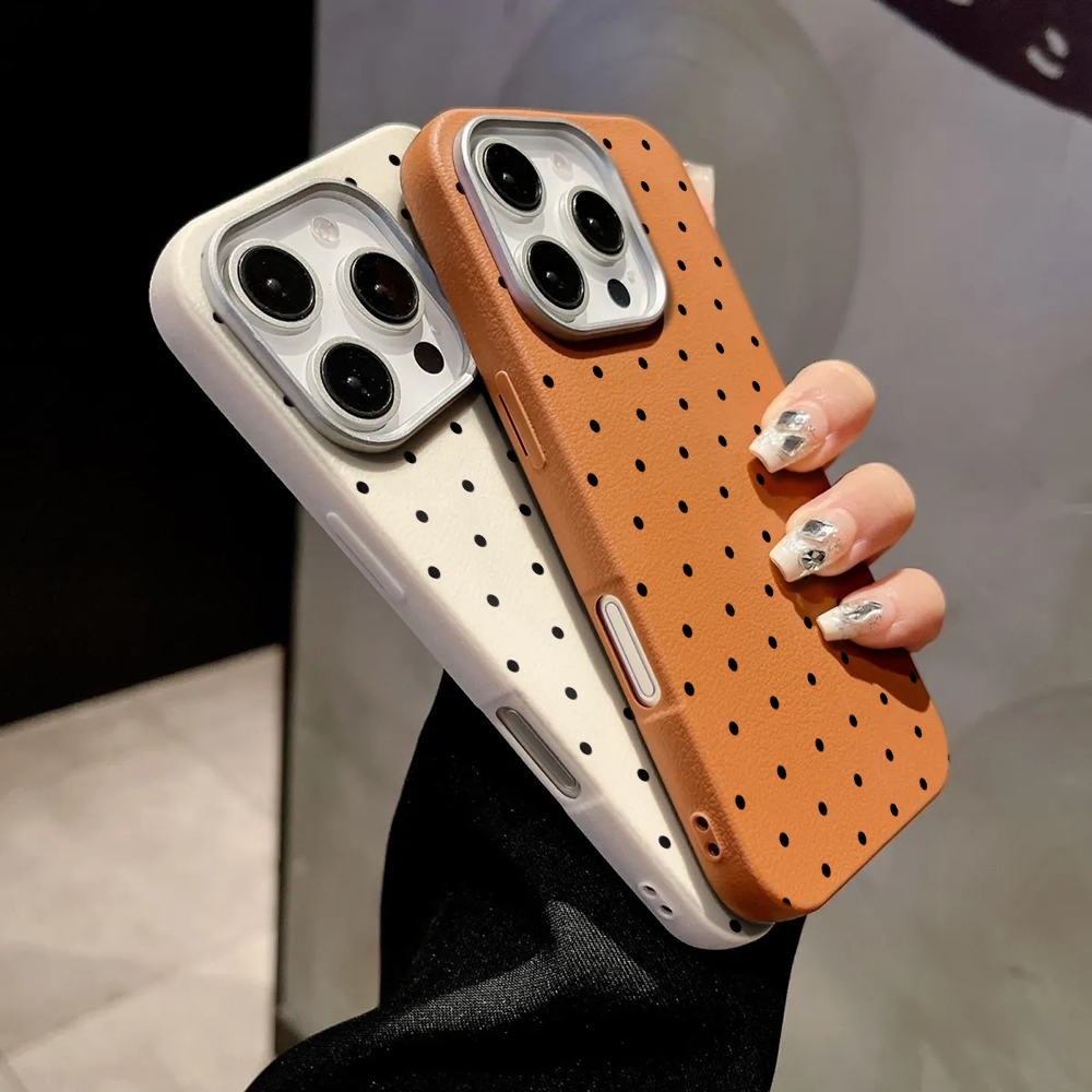 Korean INS Cute Polka Dot Phon - Phone Cases Expensive review and price
