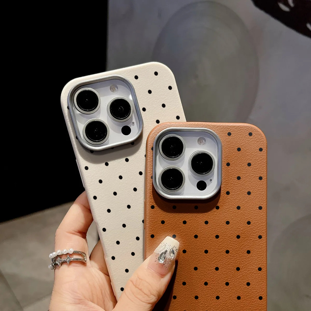 Korean INS Cute Polka Dot Phon - Phone Cases Expensive review and price