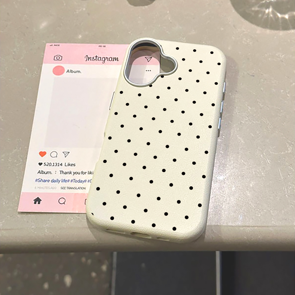 Korean INS Cute Polka Dot Phon - Phone Cases Expensive review and price