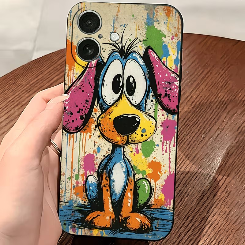 Graffiti Colored Puppy TPU Pho - Phone Cases Otterbox review and price