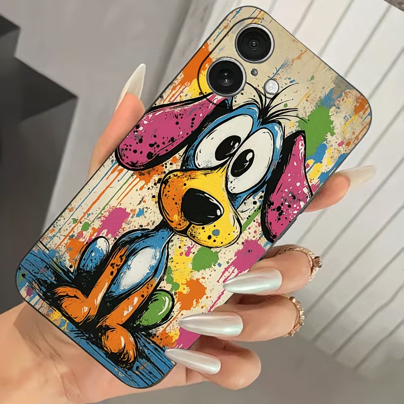 Graffiti Colored Puppy TPU Pho - Phone Cases Otterbox review and price