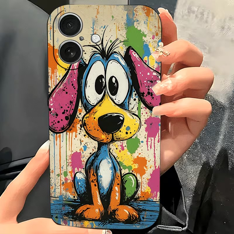 Graffiti Colored Puppy TPU Pho - Phone Cases Otterbox review and price