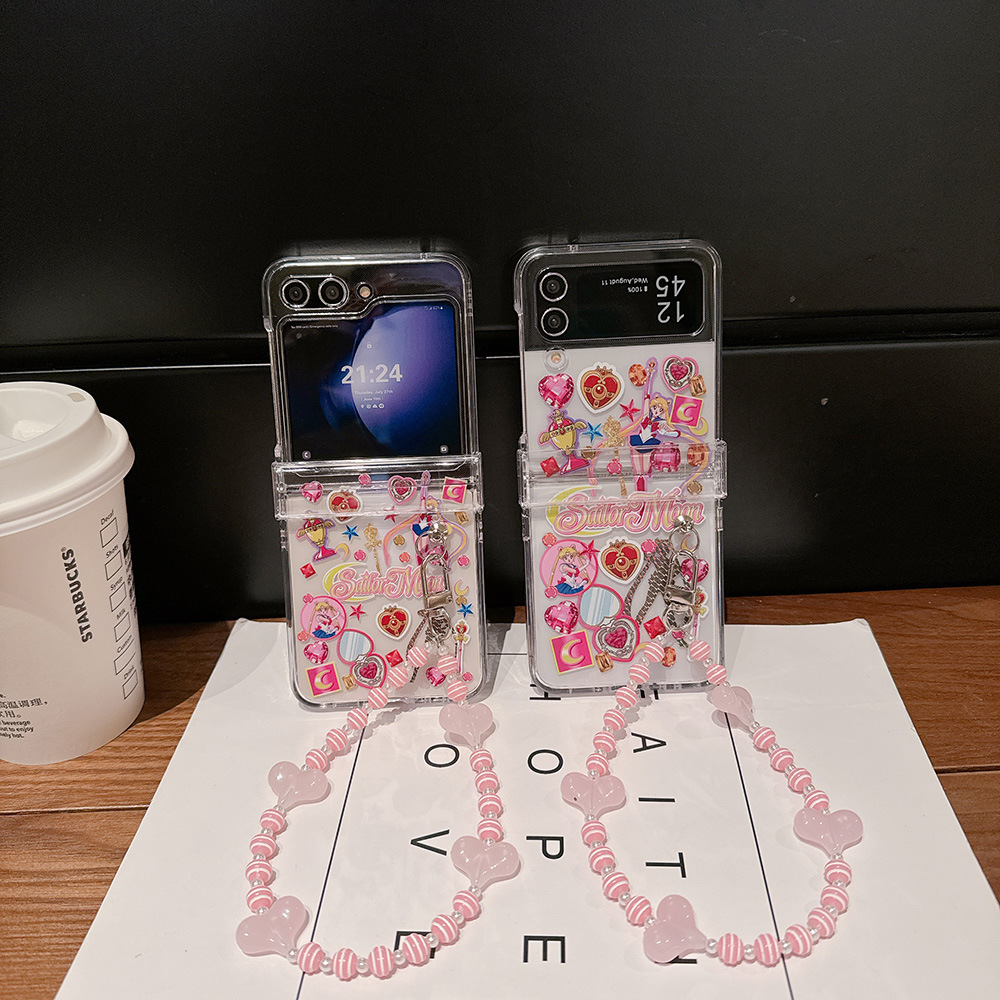 Cute Cartoon Japan Anime Sailo - Phone Cases Z Flip 6 review and price