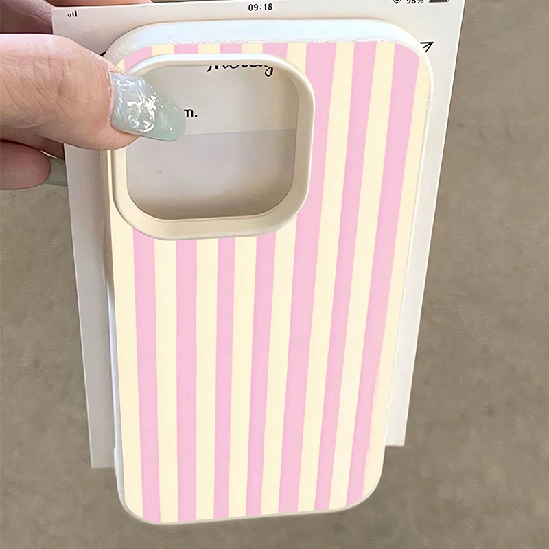 Simple Pink Vertical Striped L - Phone Cases Otterbox review and price