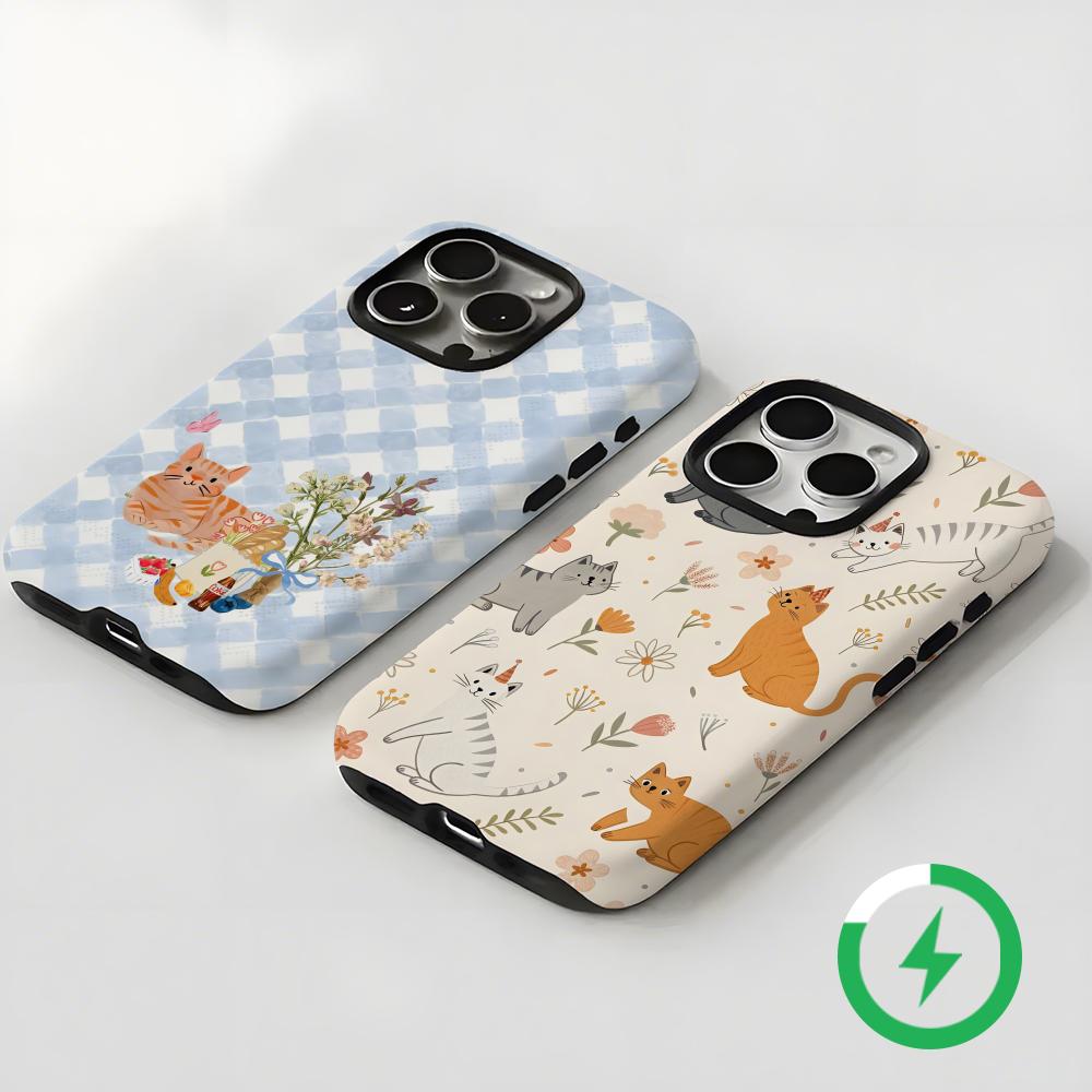 Cute cats and dogs  Phone Case - Phone Cases Iphone 16 review and price