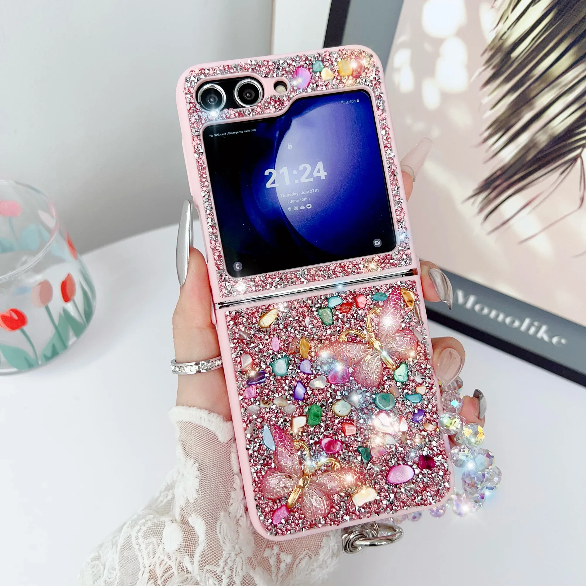 Luxury Glitter Phone Case For  - Phone Cases Z Flip 6 review and price