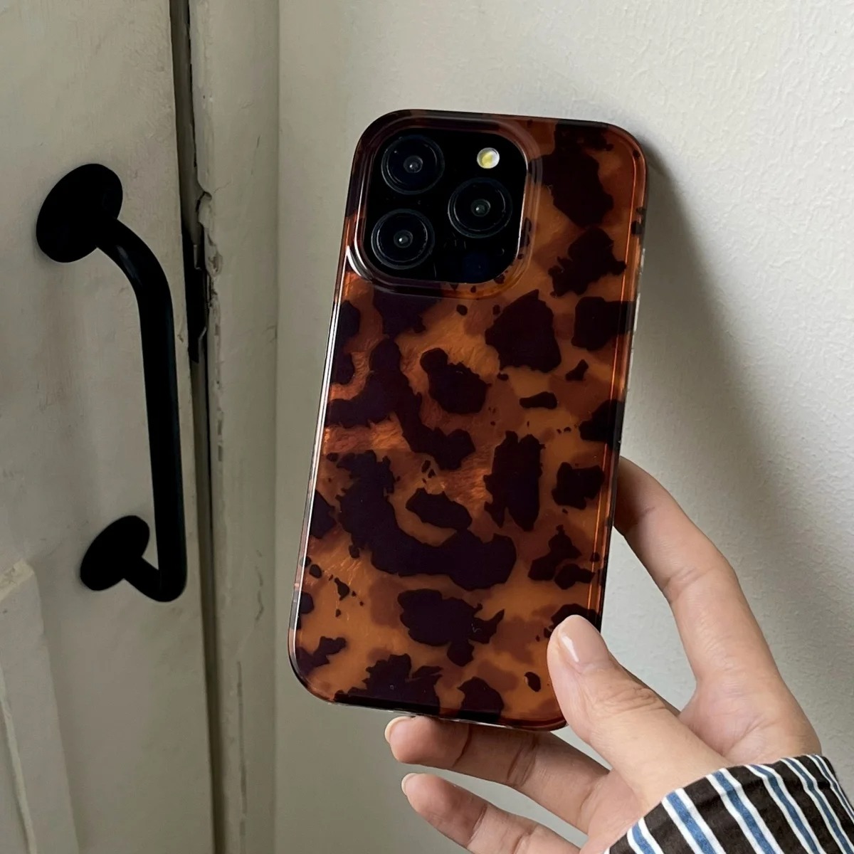 Retro Amber Texture Laser Phon - Phone Cases Amazon review and price