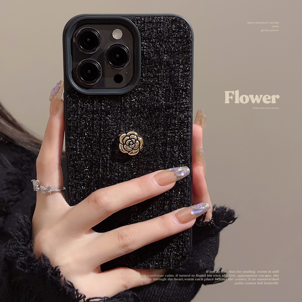 Luxury 3D Golden Camellia Flow - Phone Cases Expensive review and price