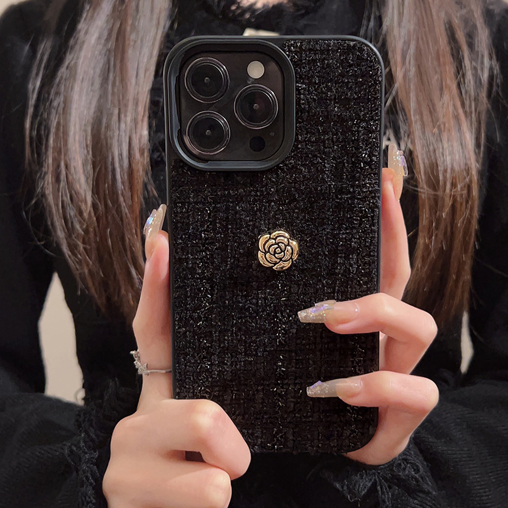 Luxury 3D Golden Camellia Flow - Phone Cases Expensive review and price