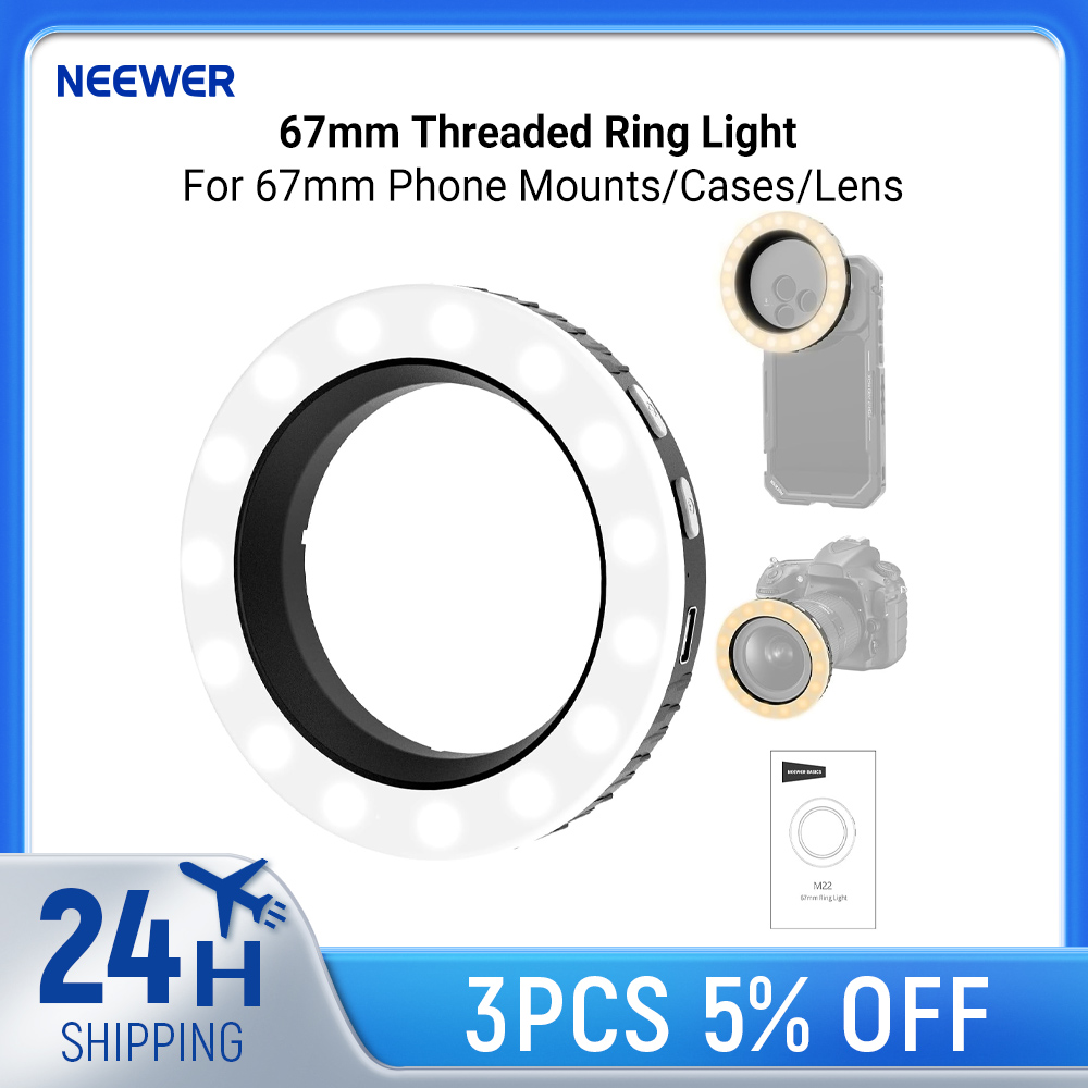 NEEWER Basics 67mm Threaded Ri - Phone Cases Video review and price