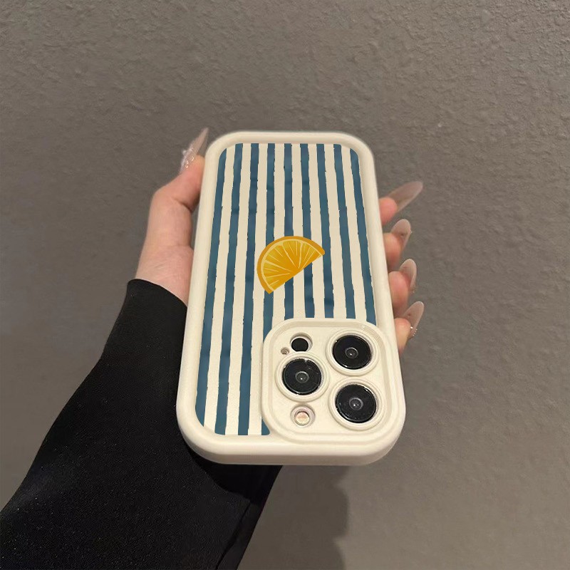 Striped Lemon Slice Pattern Ph - Phone Cases Amazon review and price
