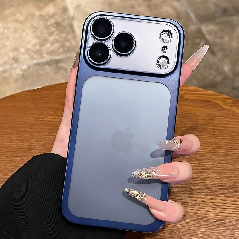 Luxury Matte Clear Electroplat - Phone Cases Expensive review and price