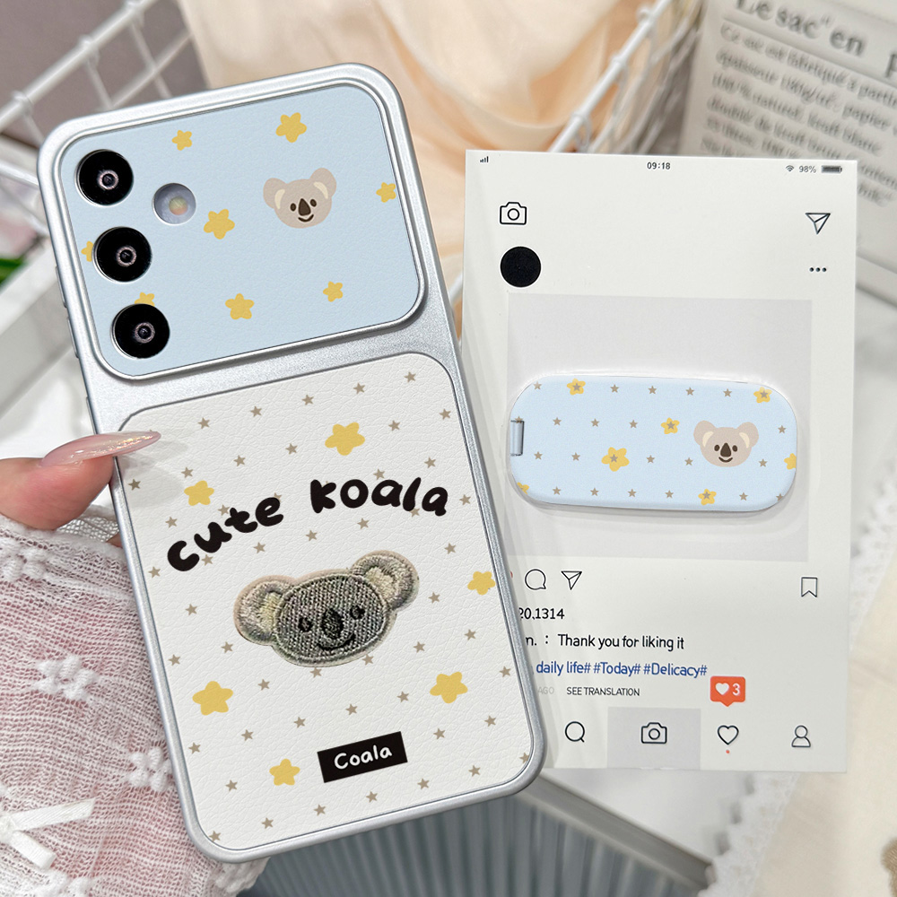 Cute Koala Leather Phone Case  - Phone Cases Galaxy A16 5G review and price