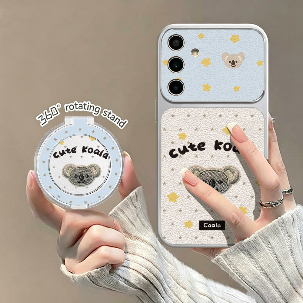 Cute Koala Leather Phone Case  - Phone Cases Galaxy A16 5G review and price