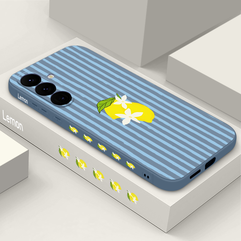 Stripe Lemon Print TPU Phone C - Phone Cases Galaxy A16 5G review and price