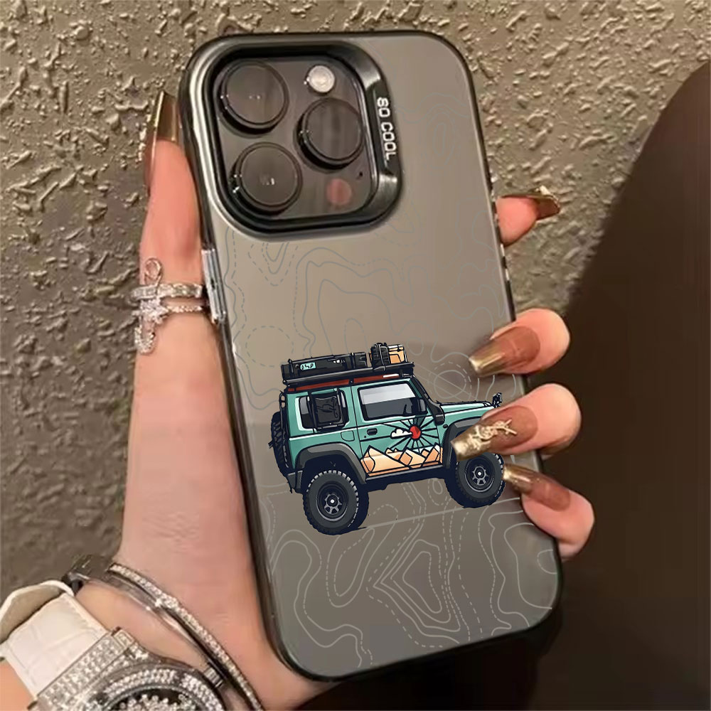 Simple Car Pattern Phone Case  - Phone Cases Otterbox review and price