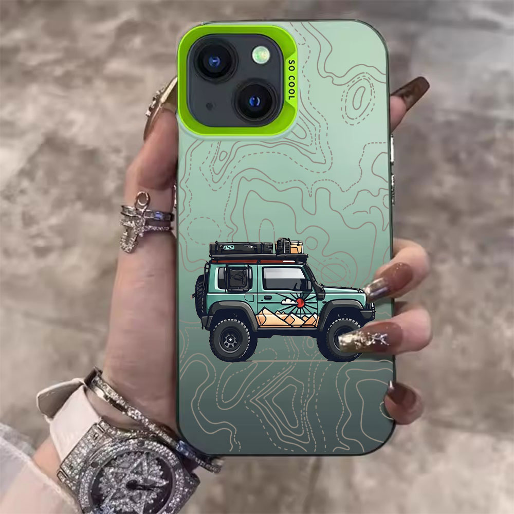 Simple Car Pattern Phone Case  - Phone Cases Otterbox review and price