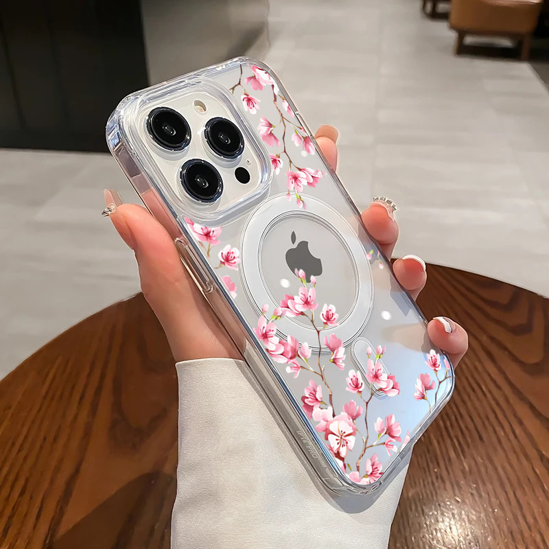 Luxury Pink INS Flowers Case F - Phone Cases Expensive review and price