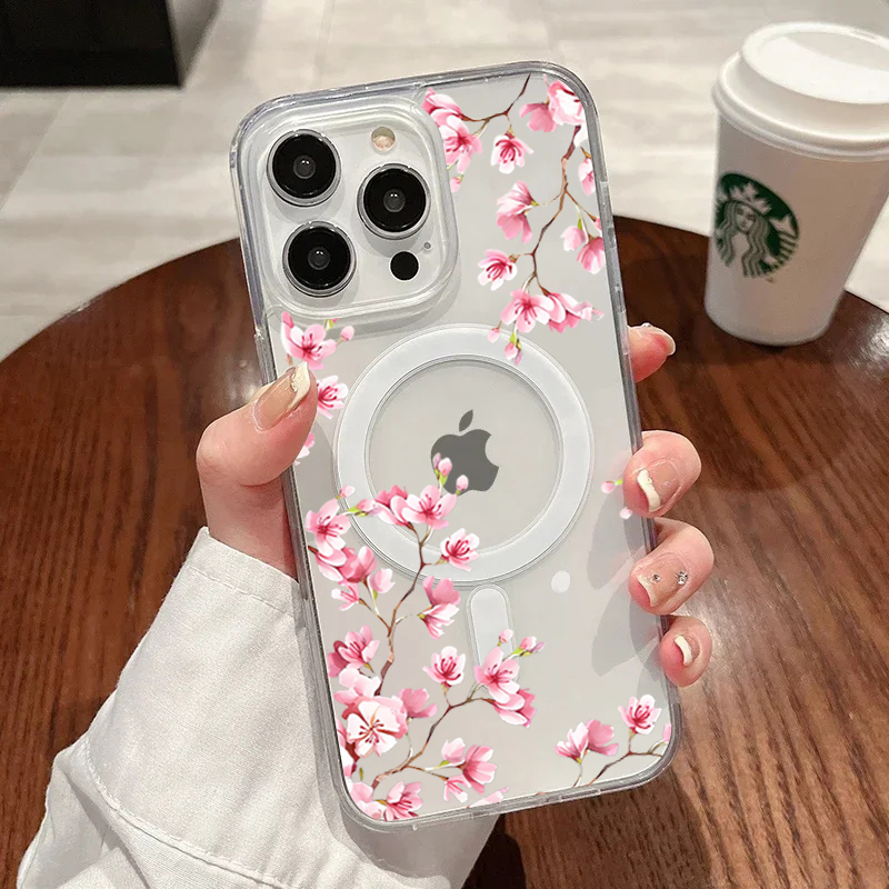 Luxury Pink INS Flowers Case F - Phone Cases Expensive review and price
