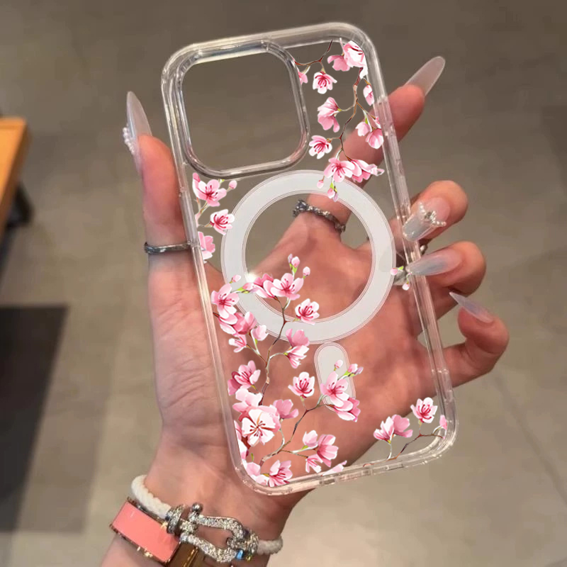 Luxury Pink INS Flowers Case F - Phone Cases Expensive review and price