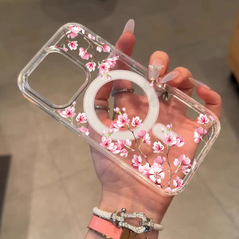 Luxury Pink INS Flowers Case F - Phone Cases Expensive review and price