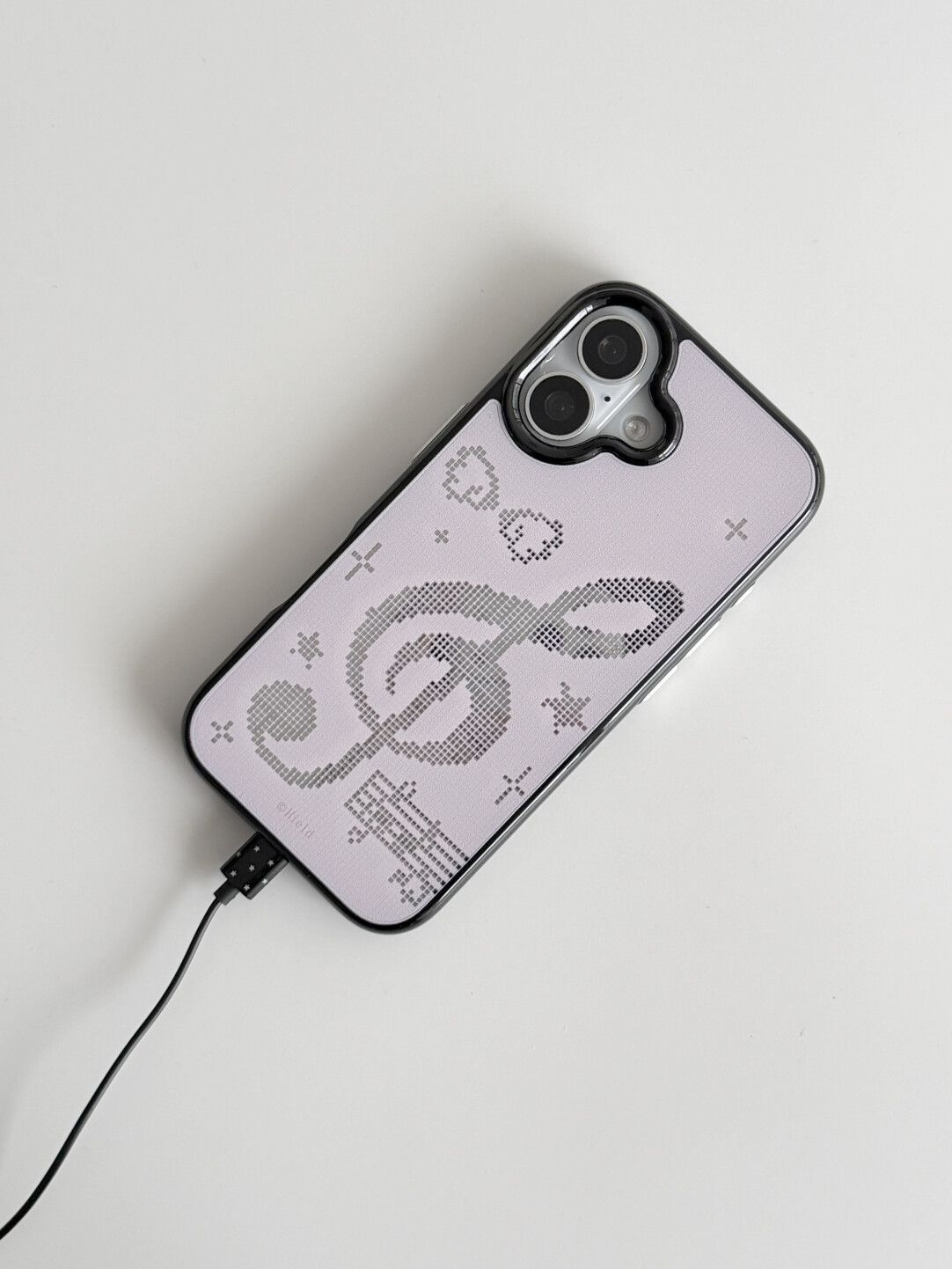 INS Korean Pink Mosaic Music N - Phone Cases Y2K review and price
