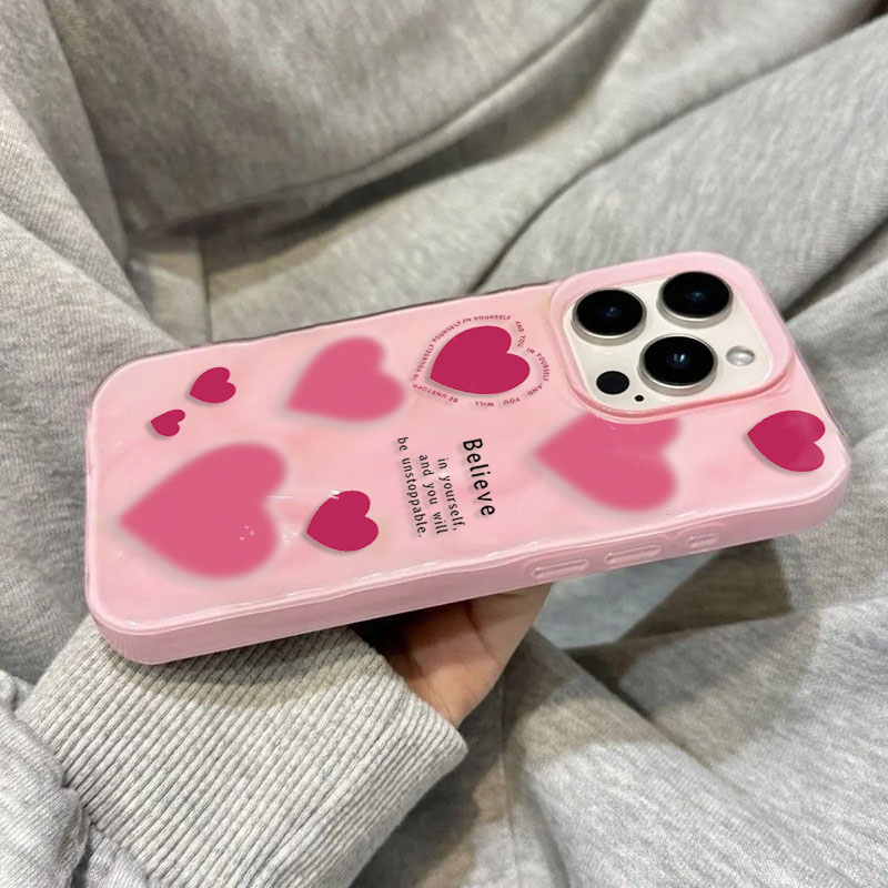 Luxury Pink Love Heart Folds T - Phone Cases Expensive review and price