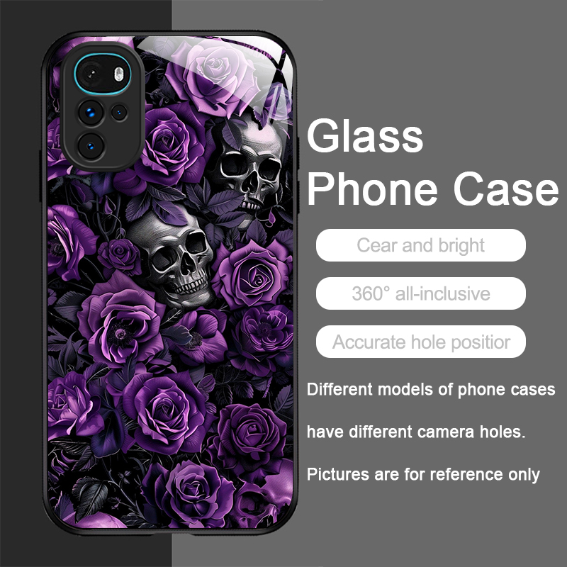 Personality Skull Flower Trend - Phone Cases For Motorola review and price