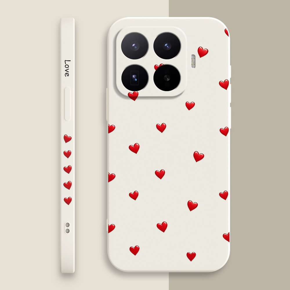 Crimson Heart Phone Case For X - Phone Cases Xiaomi 15T review and price