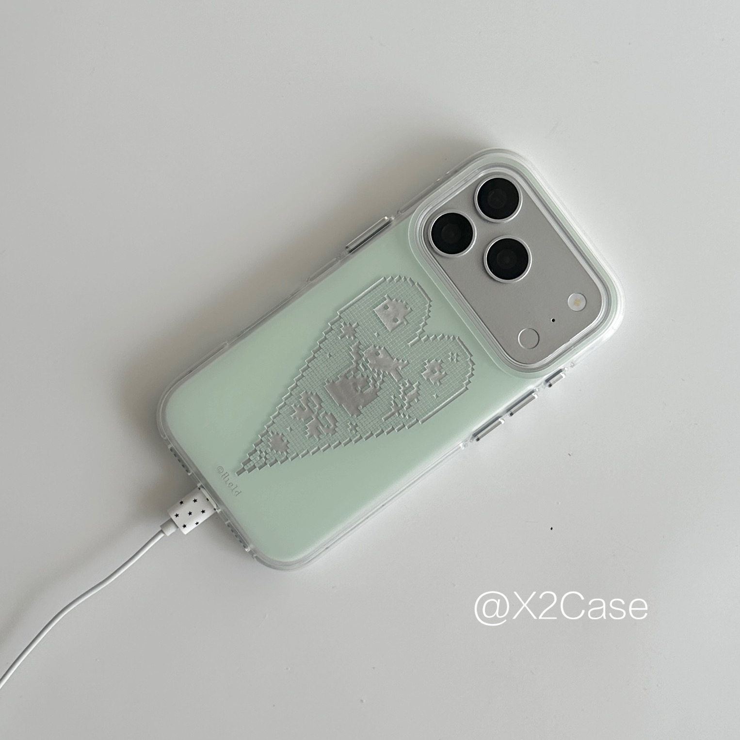 Korean Ins niche green love pi - Phone Cases Y2K review and price