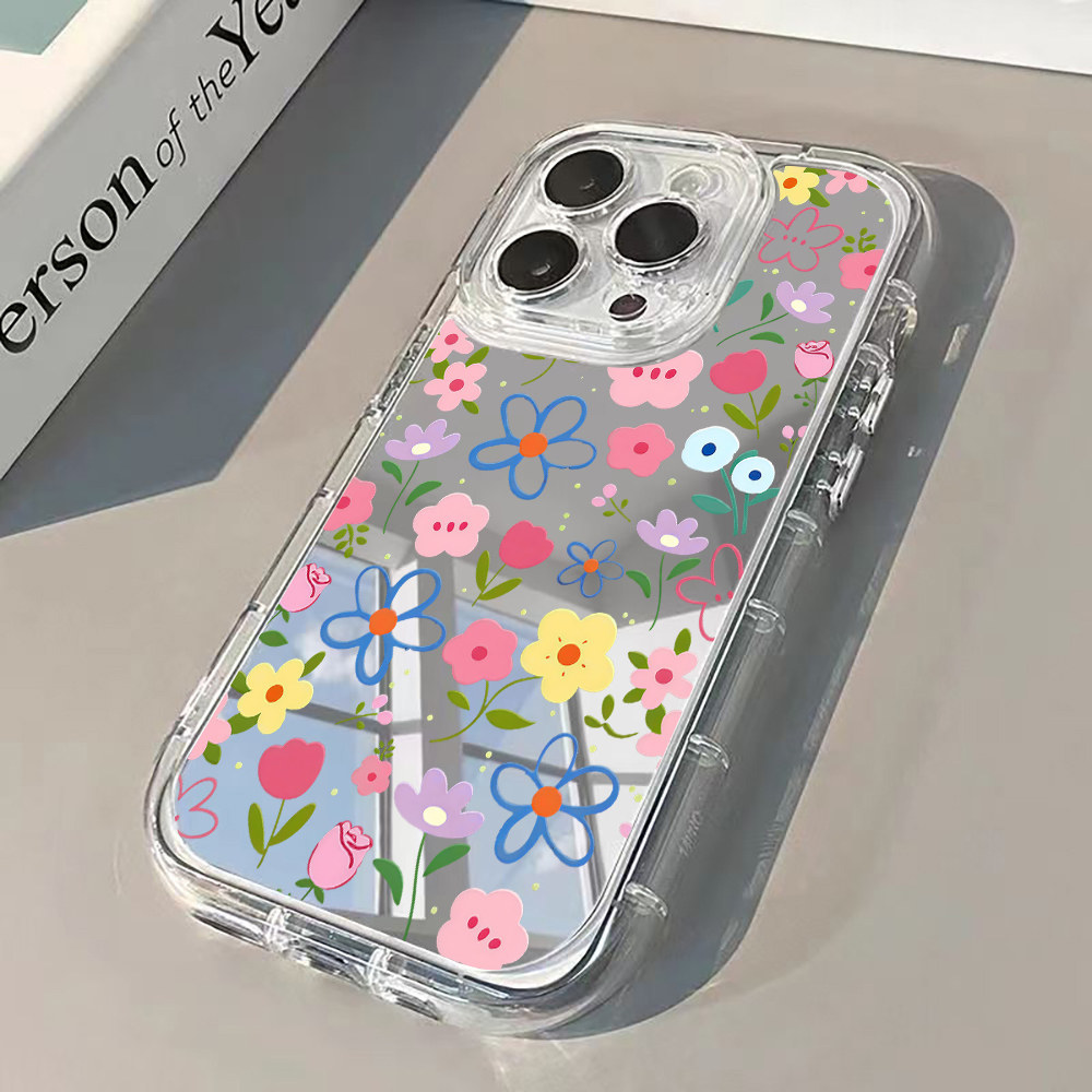 Korean Ins Style Floral Silver - Phone Cases Otterbox review and price