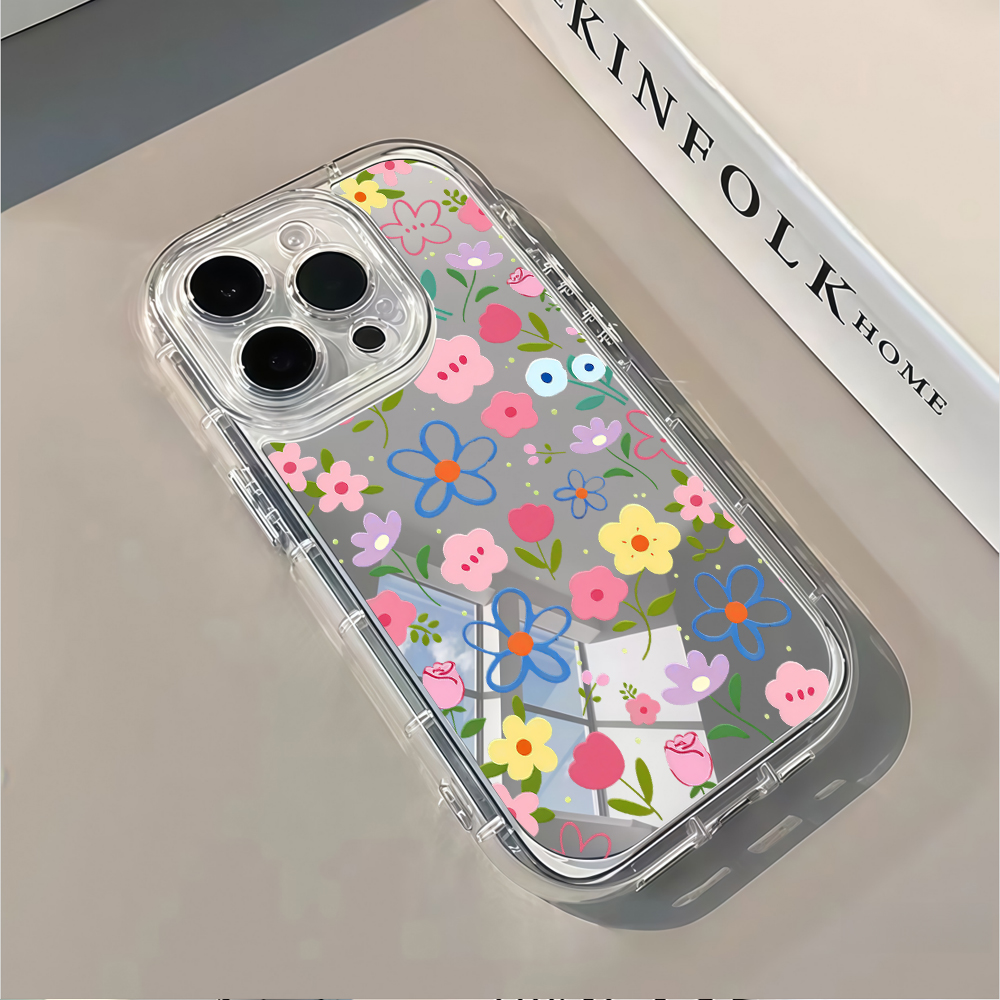 Korean Ins Style Floral Silver - Phone Cases Otterbox review and price
