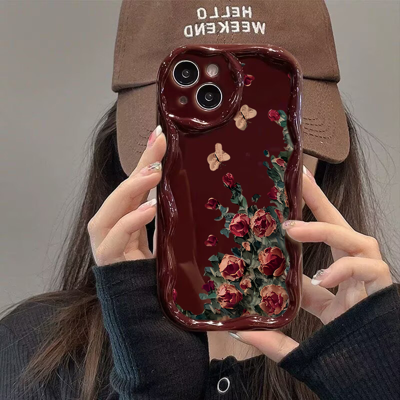 Retro Oil Painting Flower Patt - Phone Cases Expensive review and price